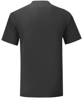 Fruit of the Loom Heren iconisch 150 t-shirt Zwart - 5XL