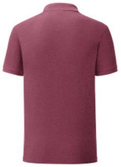 Fruit of the Loom Heren iconisch poloshirt Bourgogne
