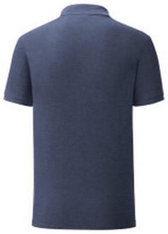 Fruit of the Loom Heren iconisch poloshirt Donkergrijs