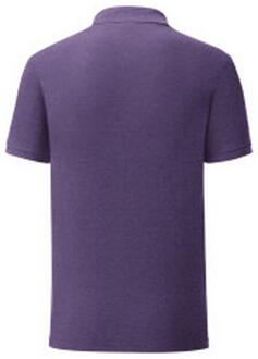 Fruit of the Loom Heren iconisch poloshirt Paars