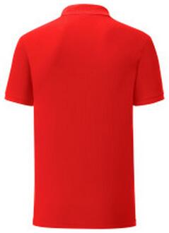 Fruit of the Loom Heren iconisch poloshirt Rood