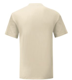 Fruit of the Loom Heren Iconisch T-shirt (Naturel) - 3XL