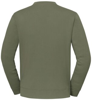 Fruit of the Loom Heren Iconische Premium Set-in Sweatshirt (Klassiek Olijf) Groen