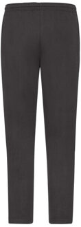 Fruit of the Loom Heren joggingbroek met open zoom Zwart - S