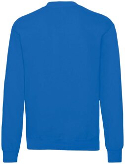 Fruit of the Loom Heren Klassiek 80/20 Ingezet Sweatshirt (Koningsblauw) - maat XL