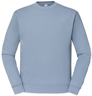 Fruit of the Loom Heren Klassiek 80/20 Ingezet Sweatshirt (Mineraalblauw)