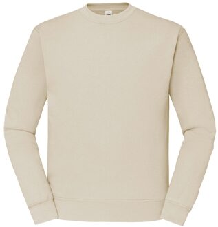 Fruit of the Loom Heren Klassiek 80/20 Ingezet Sweatshirt (Natuurlijk) Naturel - XL