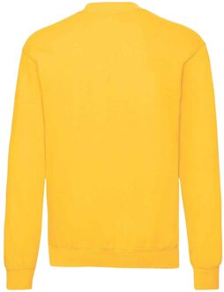 Fruit of the Loom Heren Klassiek 80/20 Ingezet Sweatshirt (Zonnebloem) Geel - M