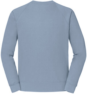 Fruit of the Loom Heren Klassiek 80/20 Raglan Sweatshirt (Mineraalblauw)