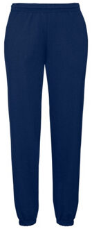 Fruit of the Loom Heren klassiek elastisch manchet joggingbroek - maat M Blauw