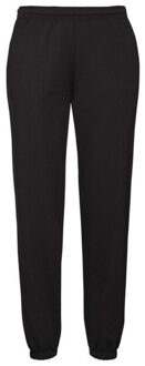 Fruit of the Loom Heren klassiek elastisch manchet joggingbroek - maat XXXL Zwart
