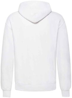 Fruit of the Loom Heren Klassiek Heather Hooded Sweatshirt (Wit) - maat 2XL