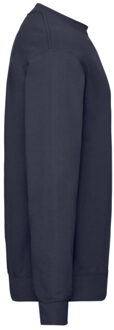 Fruit of the Loom Heren klassiek ingelegd sweatshirt Blauw - 4XL