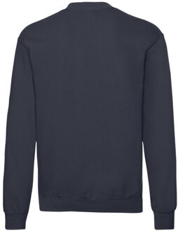 Fruit of the Loom Heren klassiek ingelegd sweatshirt Blauw - XXL / XXXL