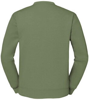 Fruit of the Loom Heren klassiek ingelegd sweatshirt Groen