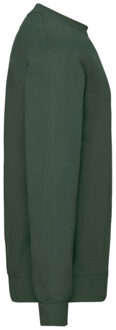 Fruit of the Loom Heren klassiek ingelegd sweatshirt - maat M Groen