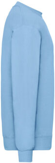 Fruit of the Loom Heren klassiek ingelegd sweatshirt - maat XXL / XXXL Blauw
