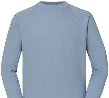 Fruit of the Loom Heren klassiek raglan sweatshirt Blauw - XXL / XXXL