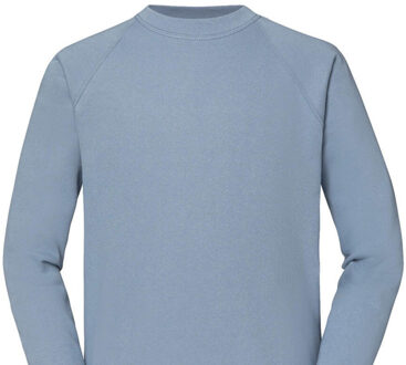 Fruit of the Loom Heren klassiek raglan sweatshirt Blauw