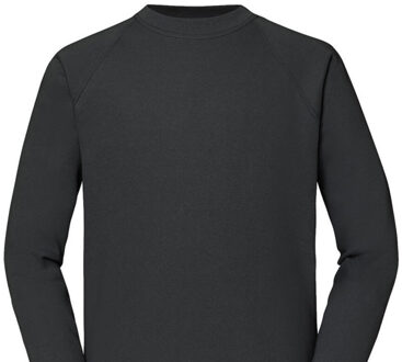 Fruit of the Loom Heren klassiek raglan sweatshirt Grijs