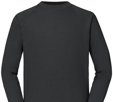 Fruit of the Loom Heren klassiek raglan sweatshirt Grijs
