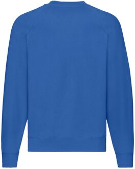 Fruit of the Loom Heren Klassiek Raglan Sweatshirt (Koningsblauw) - maat L