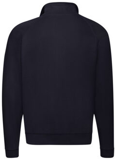 Fruit of the Loom Heren klassiek sweatshirt met ritssluiting Blauw - XXL / XXXL
