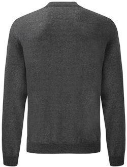 Fruit of the Loom Heren Klassieke Drop Schouder Sweatshirt (Donker Heather) Veelkleurig - XL