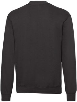 Fruit of the Loom Heren Klassieke Drop Schouder Sweatshirt (Zwart) - M