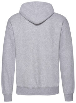 Fruit of the Loom Heren klassieke effen hoodie Grijs - M