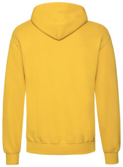 Fruit of the Loom Heren klassieke hoodie Geel - XXL / XXXL