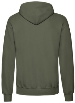 Fruit of the Loom Heren klassieke hoodie Groen - S