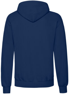 Fruit of the Loom Heren klassieke hoodie - maat M Blauw
