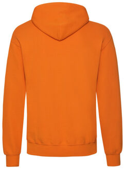 Fruit of the Loom Heren klassieke hoodie - maat M Oranje