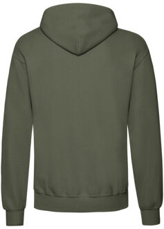 Fruit of the Loom Heren klassieke hoodie - maat XL Groen