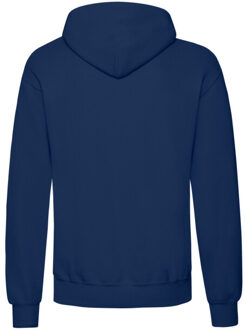 Fruit of the Loom Heren klassieke hoodie - maat XXXL Blauw