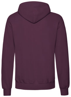 Fruit of the Loom Heren klassieke hoodie - maat XXXL Rood