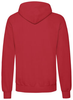 Fruit of the Loom Heren klassieke hoodie Rood - XL