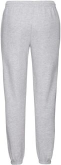 Fruit of the Loom Heren klassieke joggingbroek met elastiek (Heide Grijs) - XS