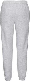 Fruit of the Loom Heren klassieke joggingbroek met elastische zoom (Heide Grijs) - maat