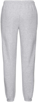 Fruit of the Loom Heren klassieke joggingbroek met elastische zoom (Heide Grijs) - XS