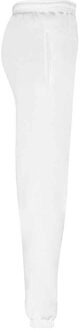 Fruit of the Loom Heren klassieke joggingbroek met elastische zoom (Wit) - XL