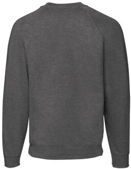 Fruit of the Loom Heren klassieke raglan trui Grijs - M