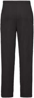 Fruit of the Loom Heren lichte joggingbroekjes (Zwart)
