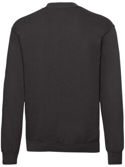 Fruit of the Loom Heren Lichtgewicht Drop Shoulder Sweatshirt (Zwart) - 2XL