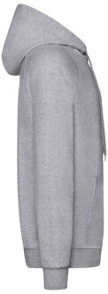 Fruit of the Loom Heren lichtgewicht pullover hoodie Grijs - XL