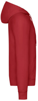 Fruit of the Loom Heren lichtgewicht pullover hoodie Rood - XXL / XXXL