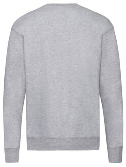 Fruit of the Loom Heren lichtgewicht set-in sweatshirt Grijs