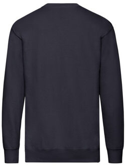Fruit of the Loom Heren lichtgewicht set-in sweatshirt - maat XL Blauw