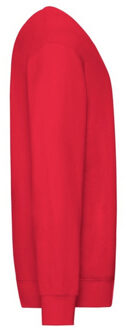 Fruit of the Loom Heren lichtgewicht set-in sweatshirt Rood - M